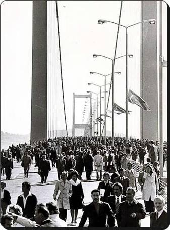 Köprü açılışı 30 Ekim 1973